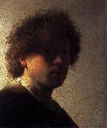 REMBRANDT Harmenszoon van Rijn Self-portrait oil on canvas